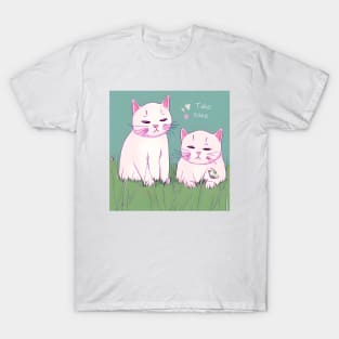 Two cats in love T-Shirt